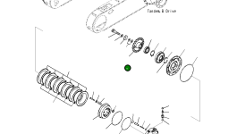 Ведущая звезда 23H-25-11450 Komatsu
