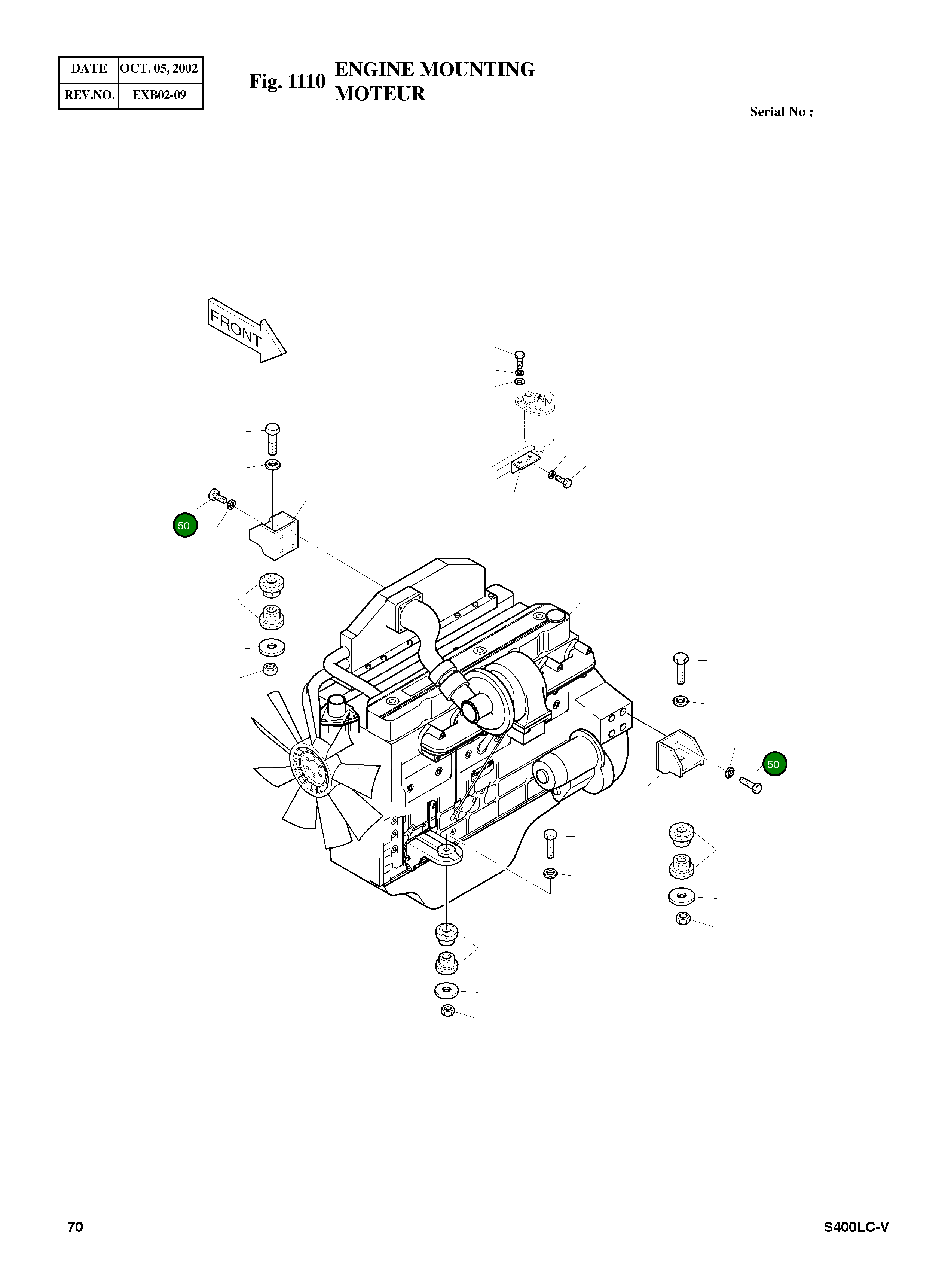 Болт M14X1.5X40 S0718466 Komatsu