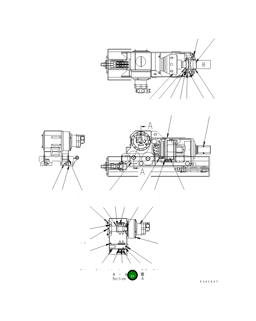 Ведущая звезда 8210-72-1450 Komatsu