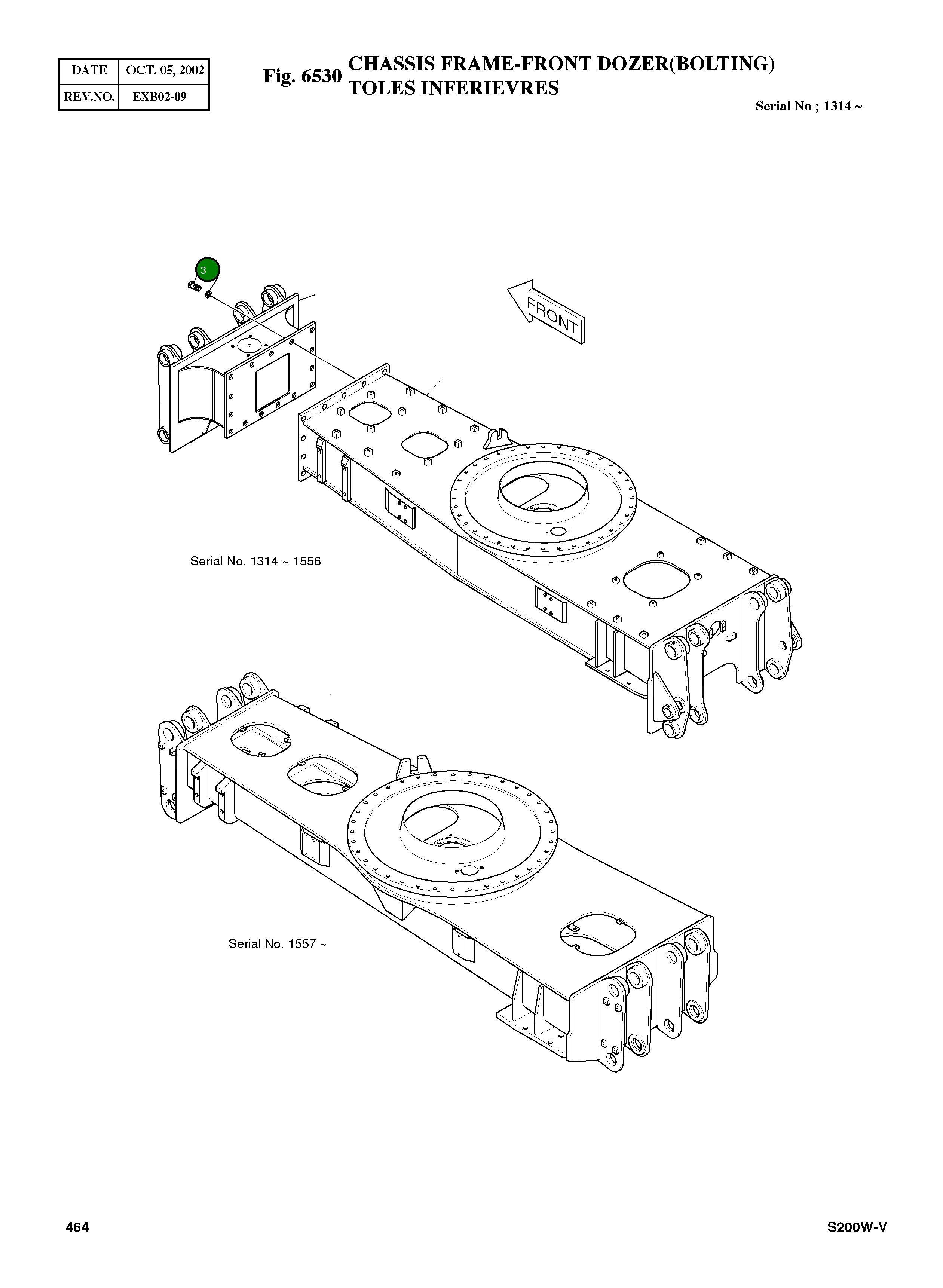 Болт M27X3.0X75 120-00091 Komatsu