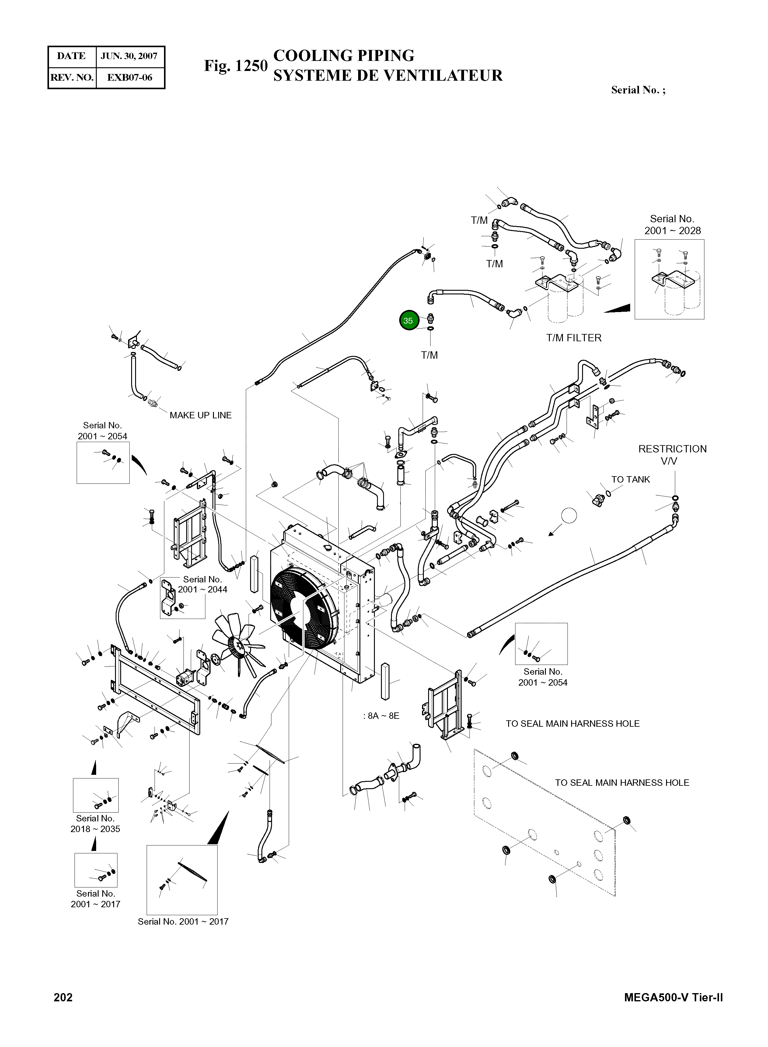Адаптер 2181-1126D144 Komatsu
