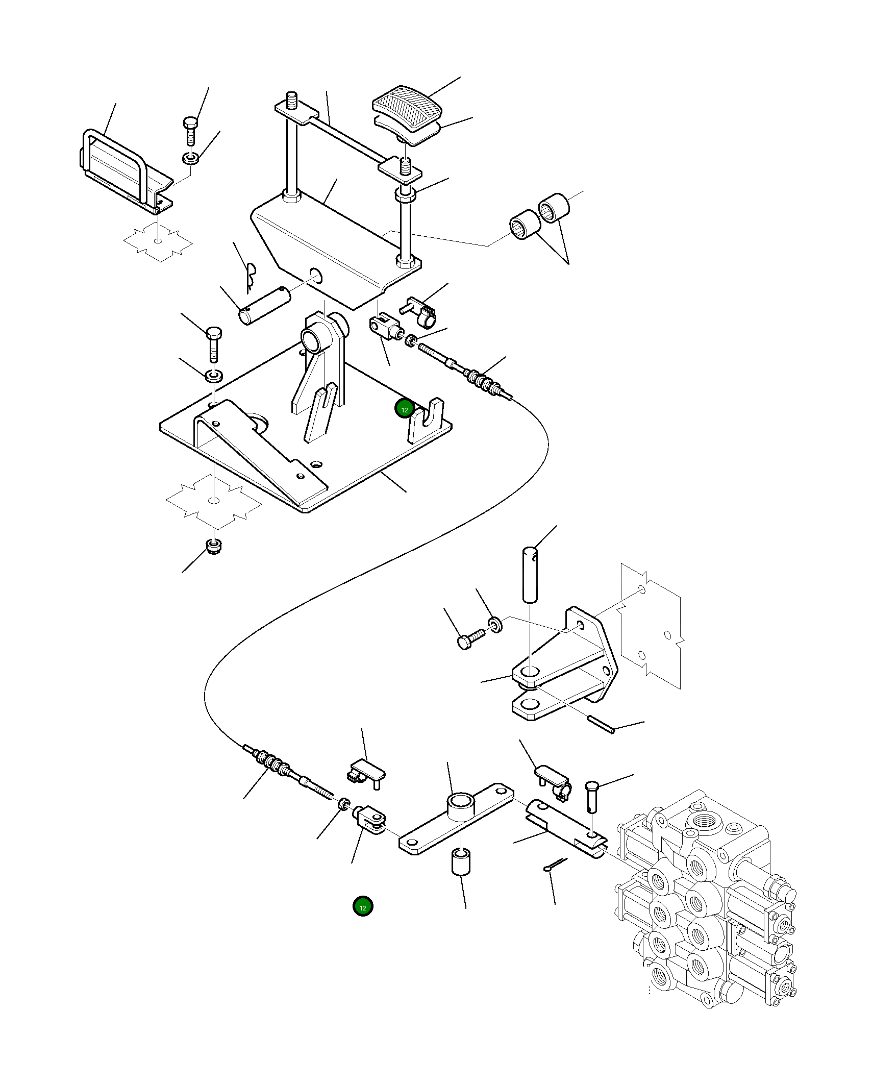 Вилка 802702017 Komatsu