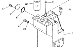 Бак 426-60-15314 Komatsu
