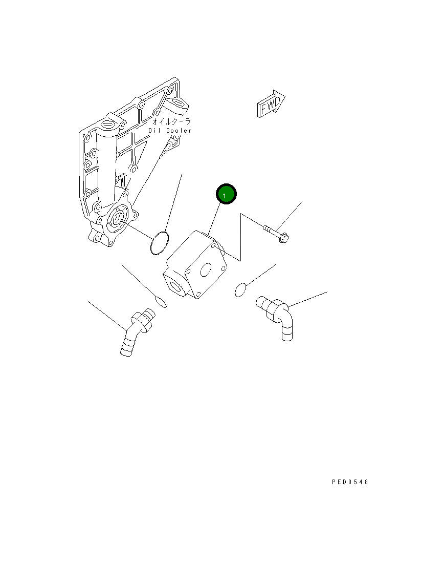 Адаптер 6205-51-5130 Komatsu