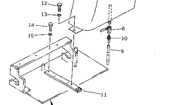 Бак 20M-04-71111 Komatsu
