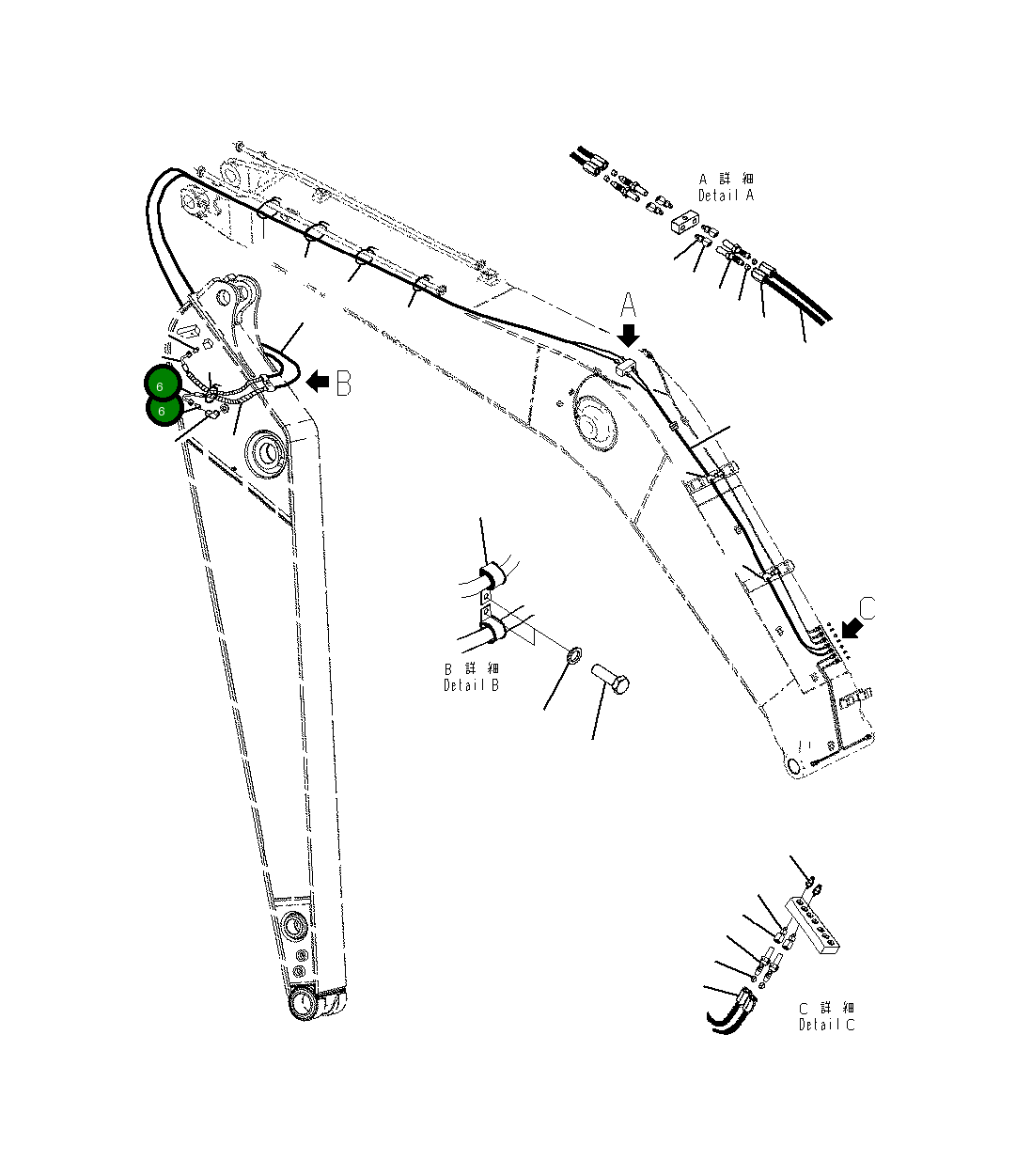 Адаптер 20Y-963-B420 Komatsu