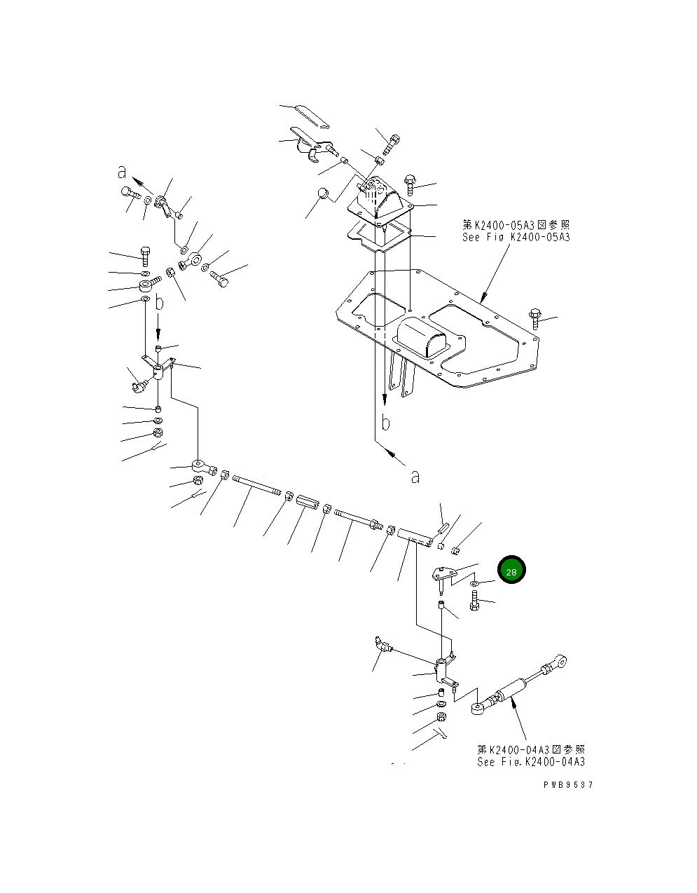 Вал 17A-43-21171 Komatsu