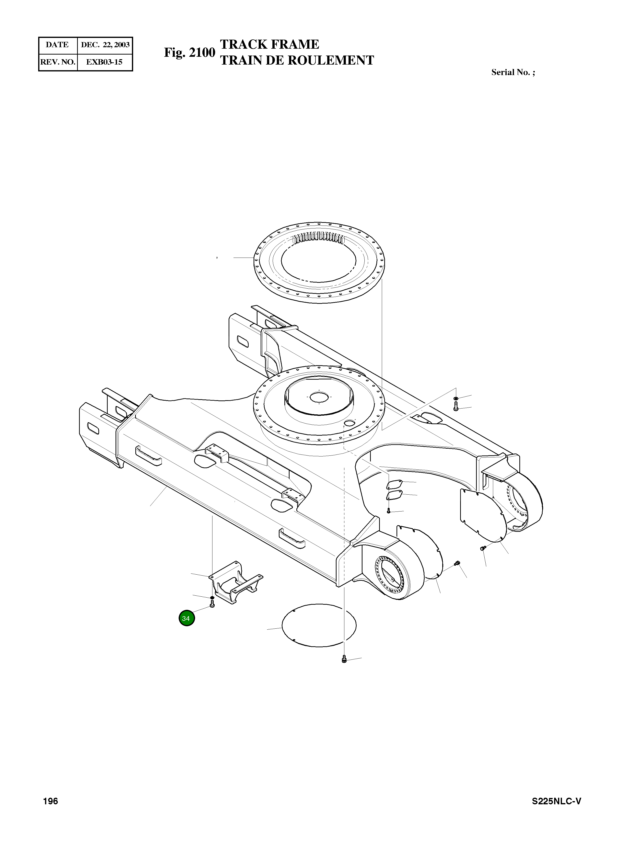 Болт M16X1.5X40 S0721456 Komatsu