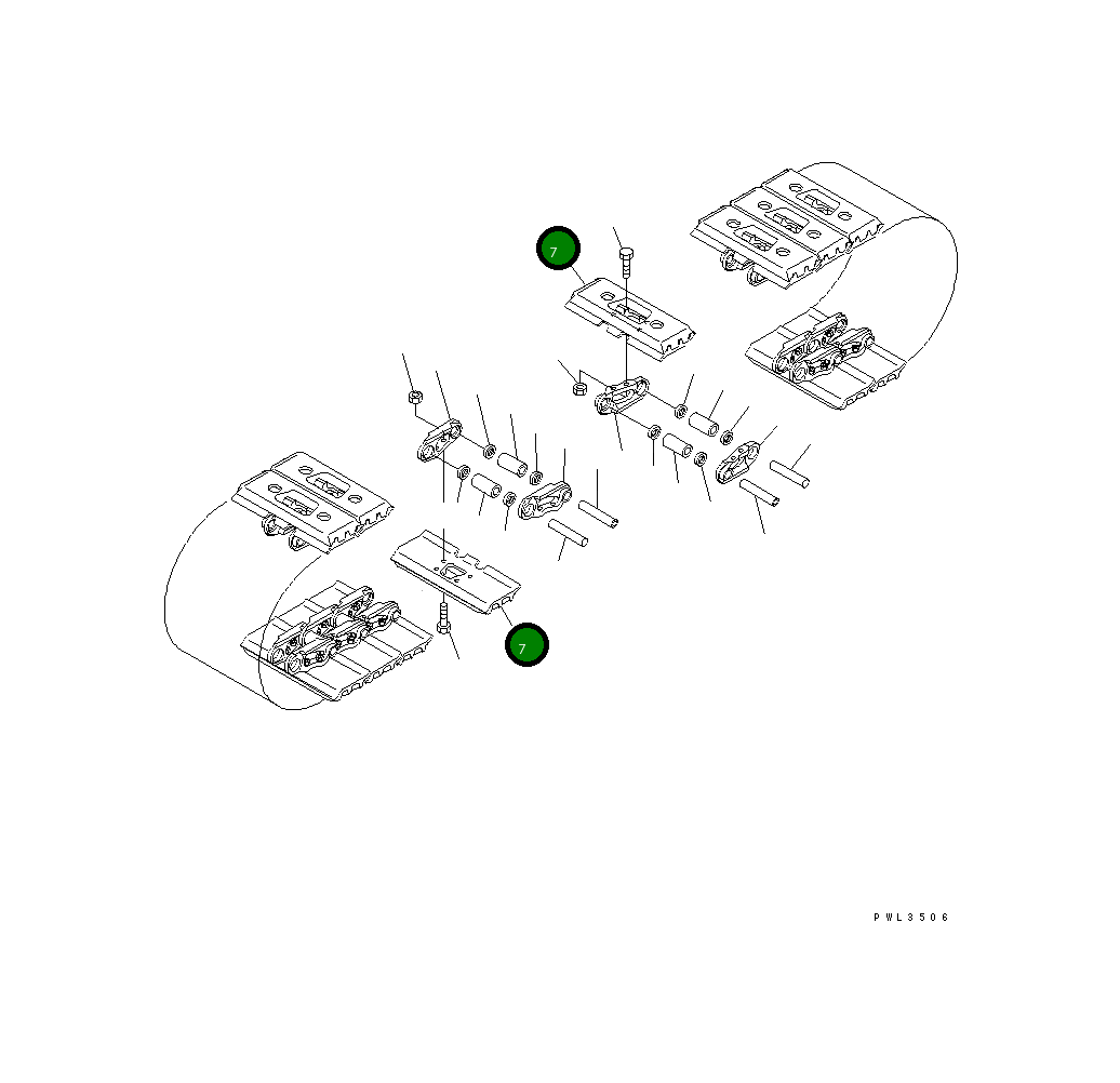 Башмак 203-912-2920 Komatsu