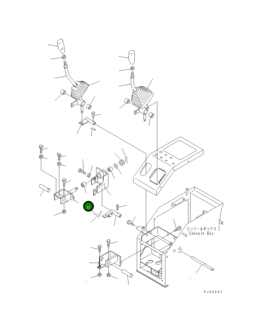 Вилка 415-43-28132 Komatsu