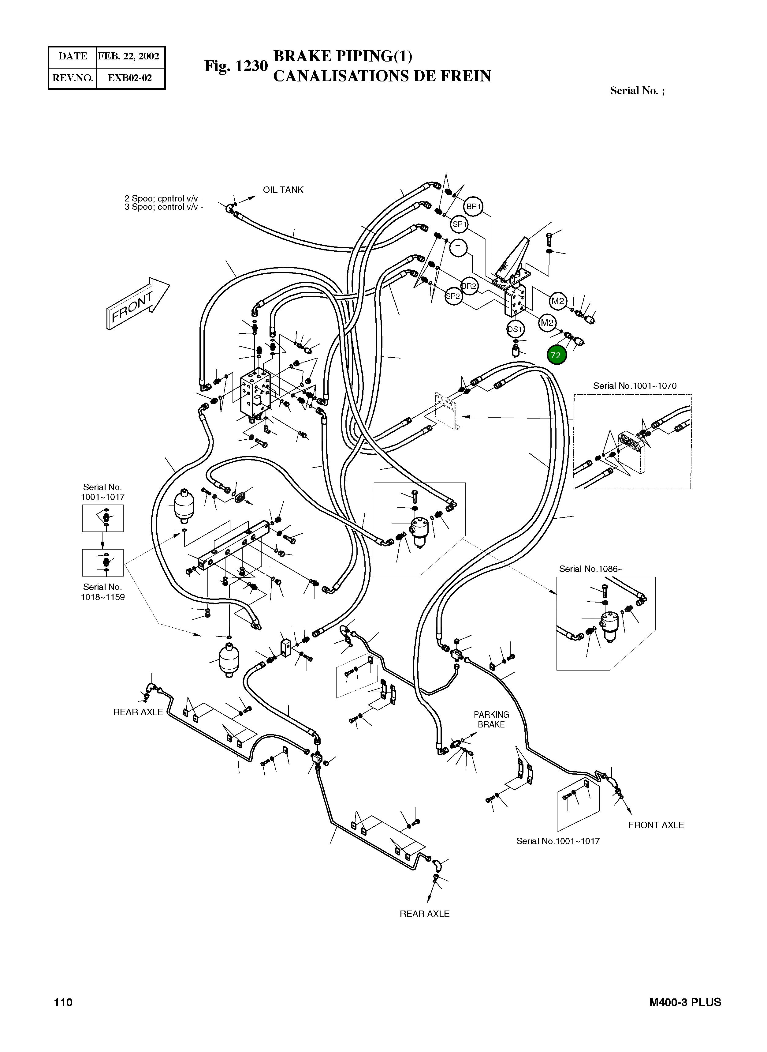 Адаптер M10X1.0-PFO1/4 4181-2562 Komatsu