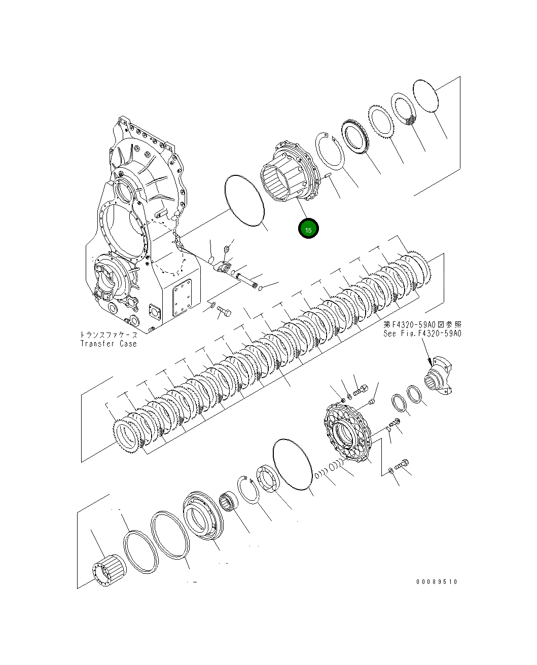 Барабан 42C-32-18322 Komatsu