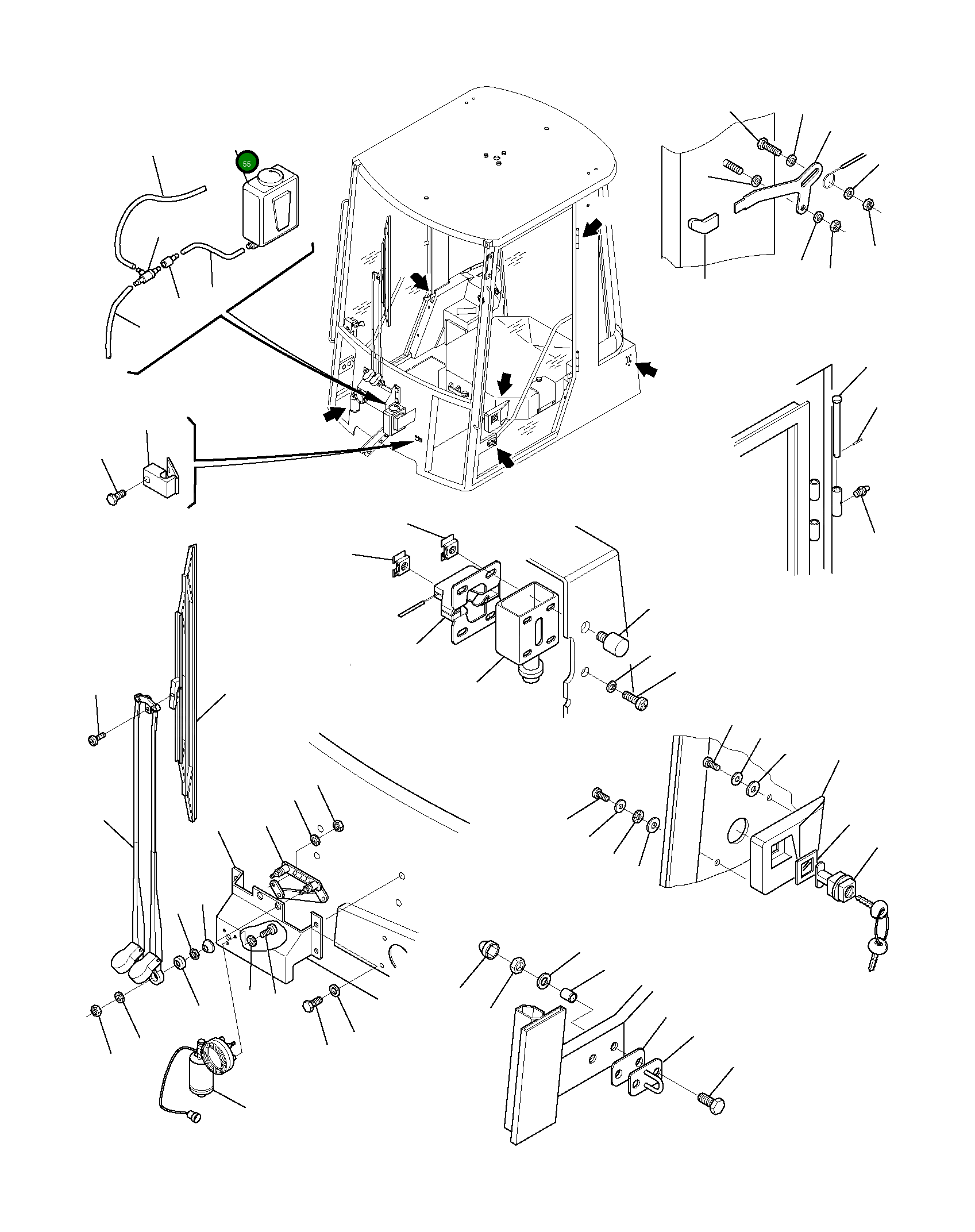 Бак 816214441 Komatsu