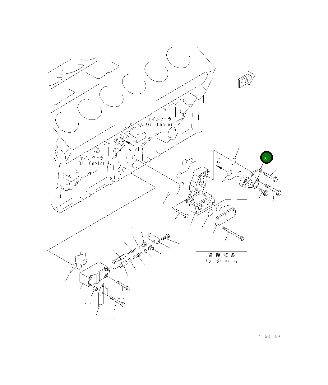 Адаптер 6215-51-5321 Komatsu