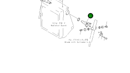 Вилка 17M-61-21110 Komatsu