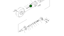 Вилка 20Y-30-42211 Komatsu