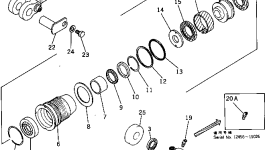 Вал 385-11048221 Komatsu