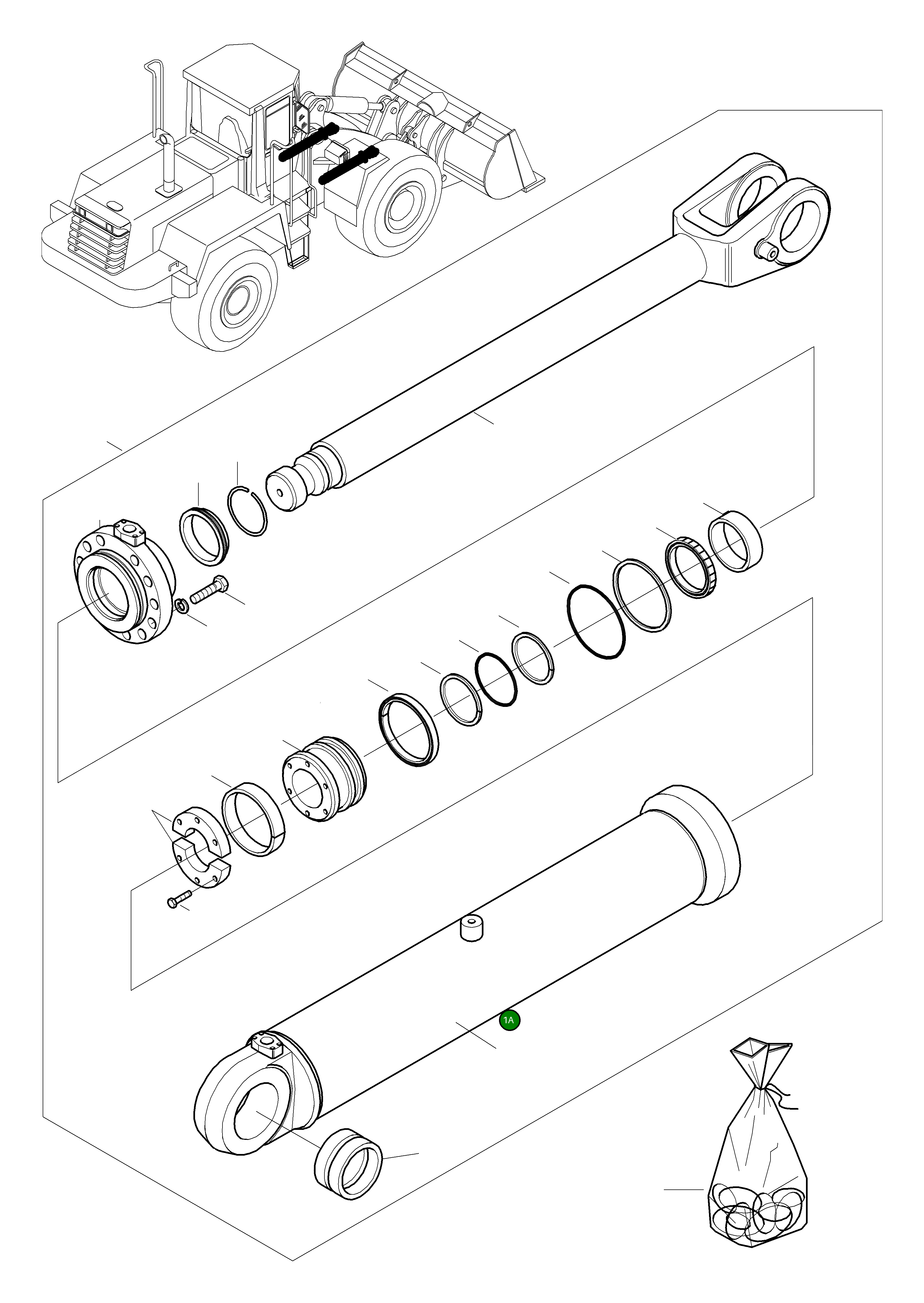 Барабан 419-63-H0P02 Komatsu