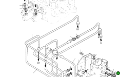 Болт M8X1.25X80 S0556953 Komatsu