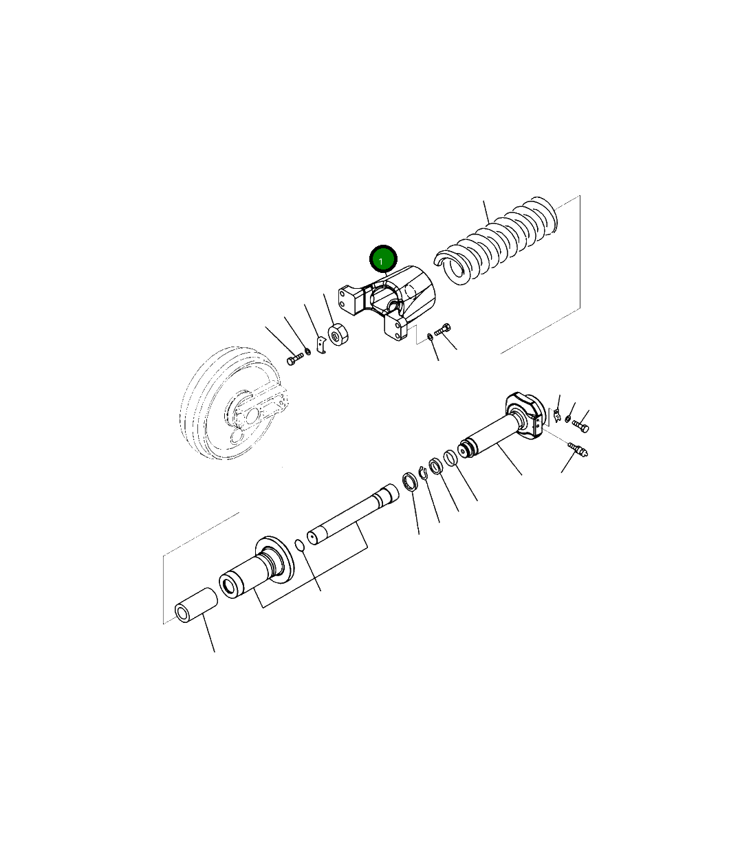 Вилка 208-30-74510 Komatsu