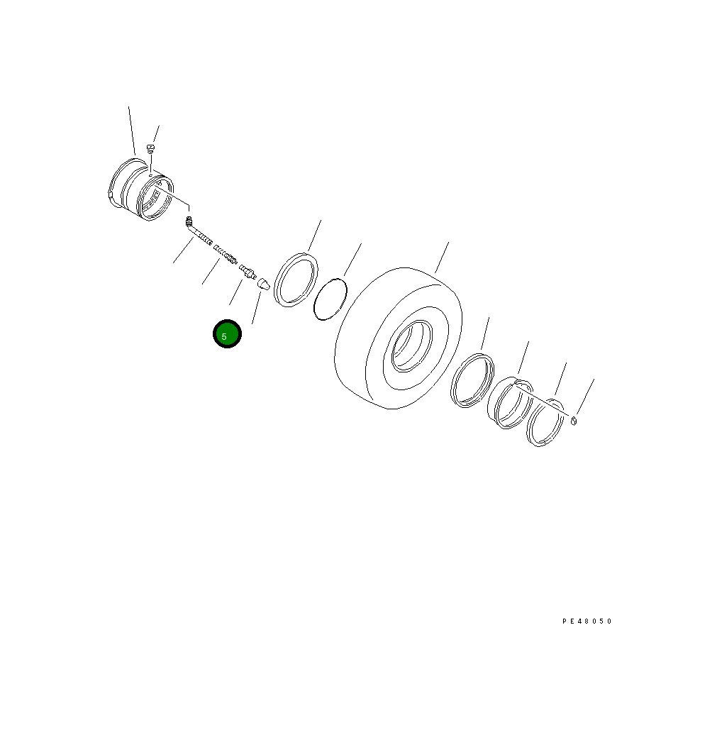 Адаптер 424-30-11420 Komatsu