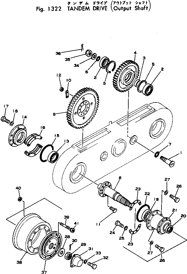 Вал 234-977-6441 Komatsu