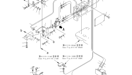 Вилка 205-45-11750 Komatsu