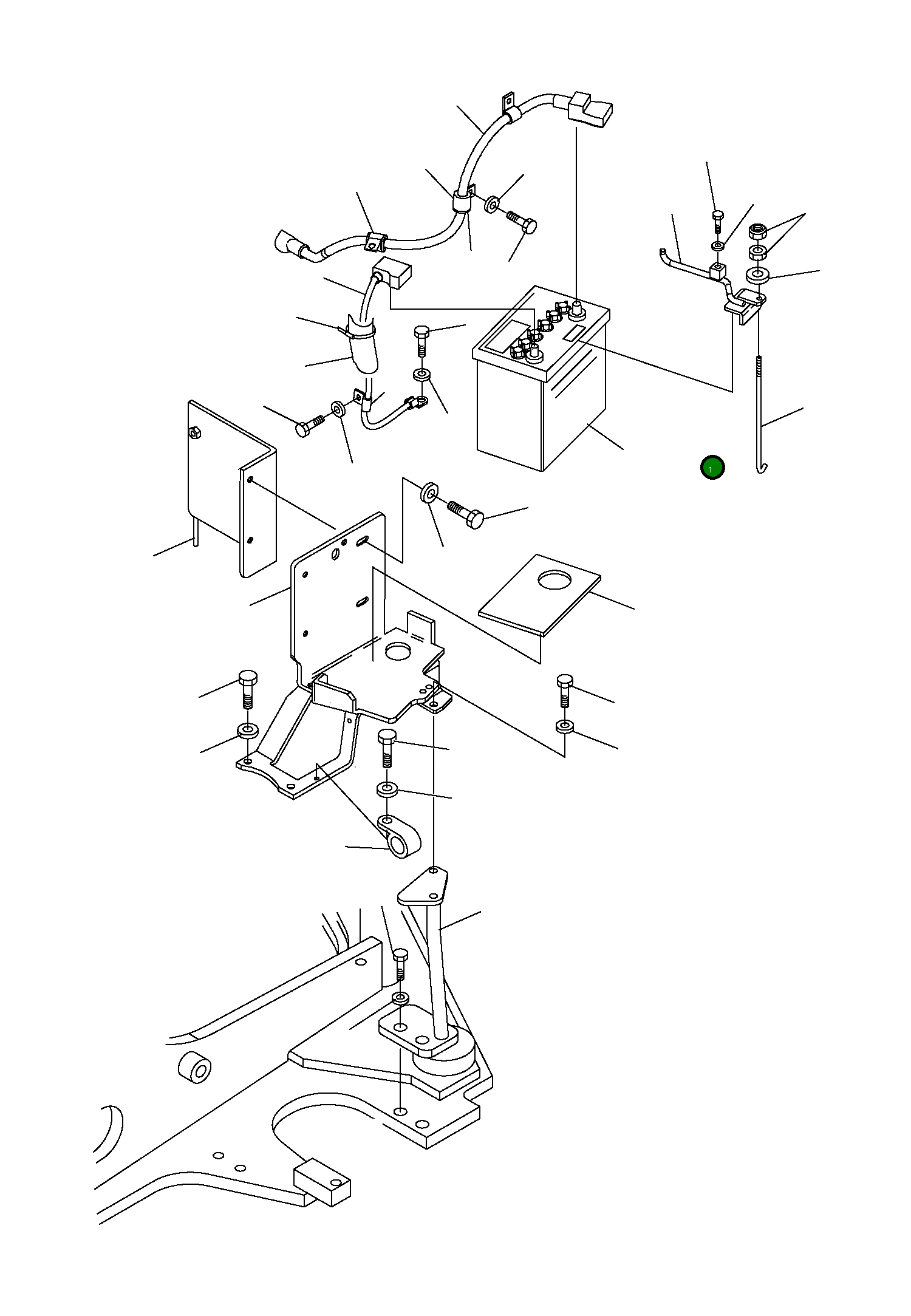 Аккумулятор 22K-06-R8212 Komatsu