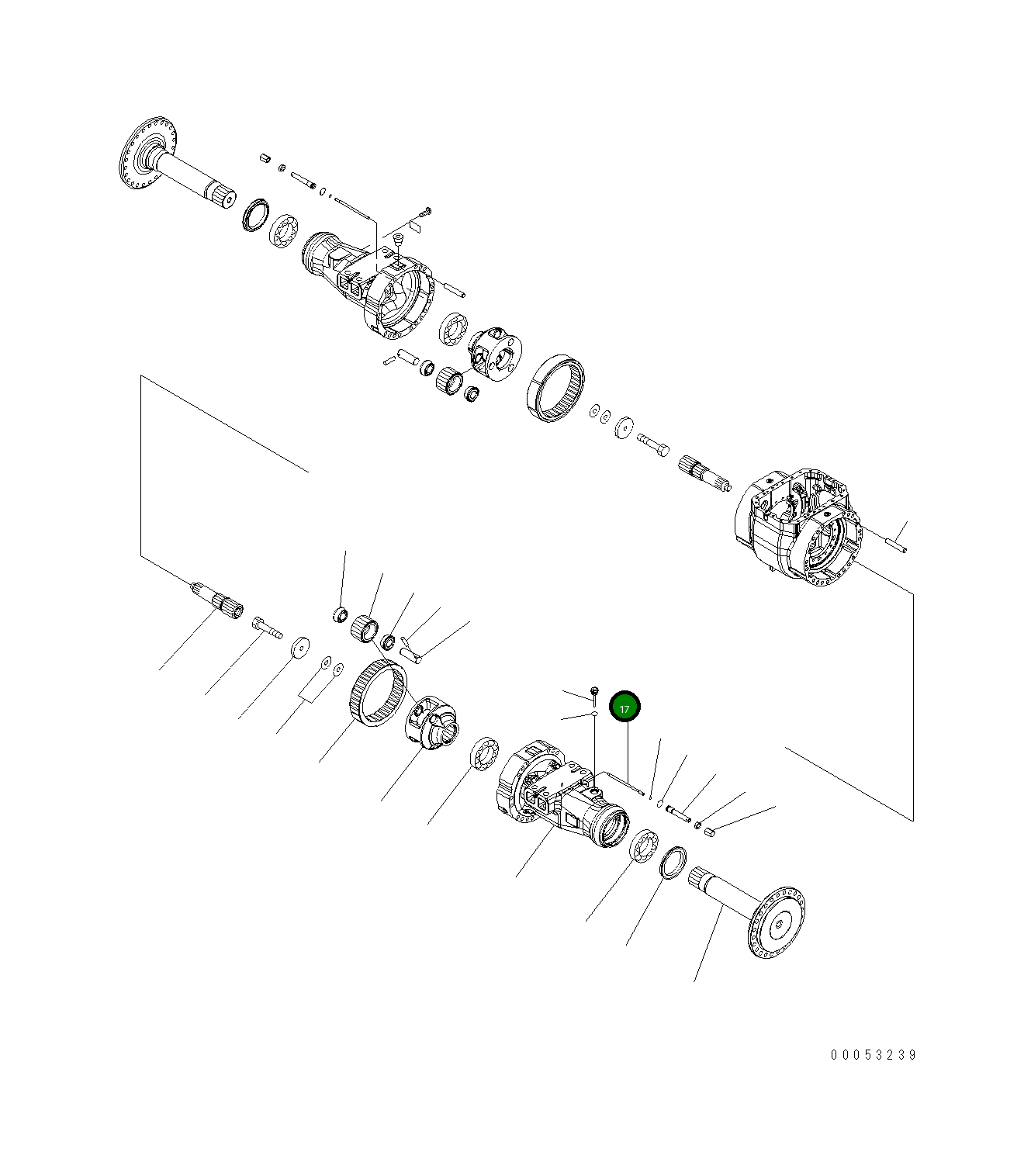 Вал 421-33-31770 Komatsu