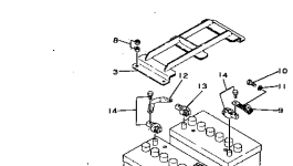 Аккумулятор (75D31R) 08000-01208 Komatsu