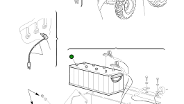 Аккумулятор 885011028 Komatsu