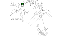 Вилка 232-70-53132 Komatsu