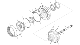 Вал CA0138776 Komatsu