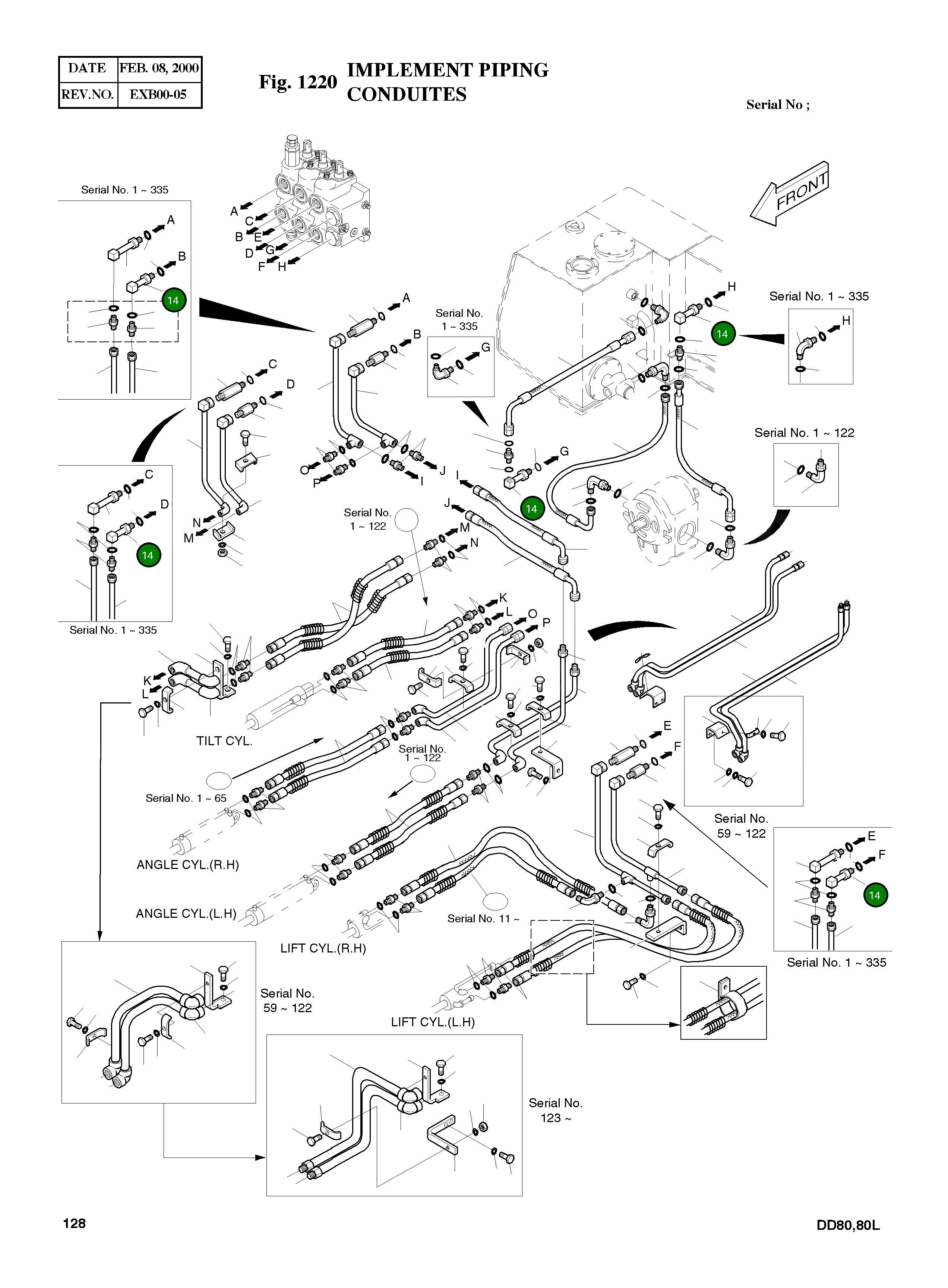 Адаптер UNF7/8XPF1/2 2181-2295D2 Komatsu