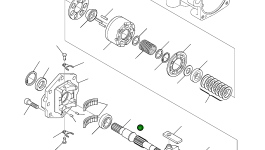 Вал 720-2T-12110 Komatsu