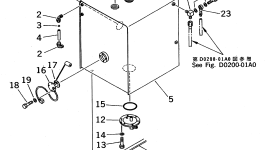 Бак 209-04-51212 Komatsu