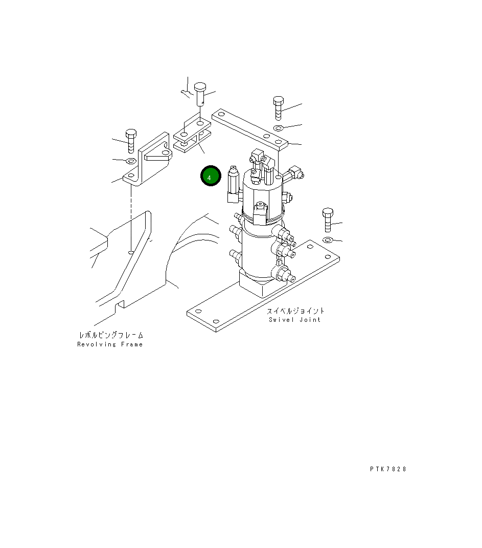 Вилка 21X-60-31120 Komatsu