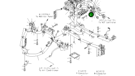 F-разъём, фиолетовый HM6440-0136 Komatsu