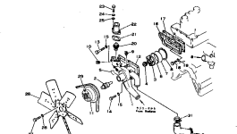Вал 6130-62-1410 Komatsu