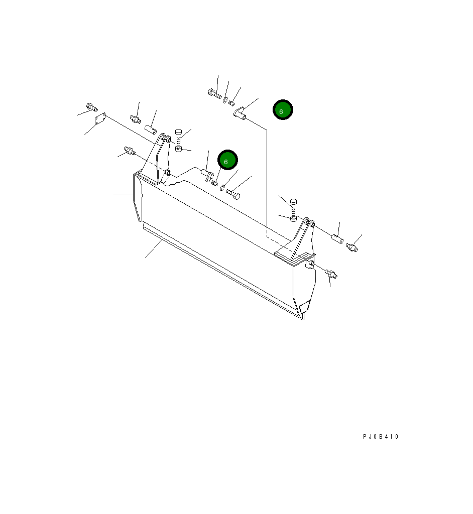 Вал 144-978-1150 Komatsu