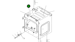 Бак 205-04-21310 Komatsu