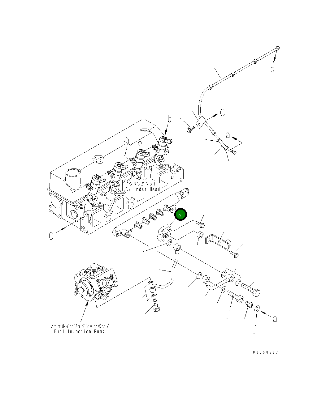 Адаптер 6271-71-5520 Komatsu