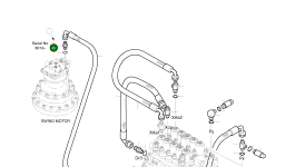 Адаптер, S PFO1/4-PF1/4 2181-1126D75 Komatsu
