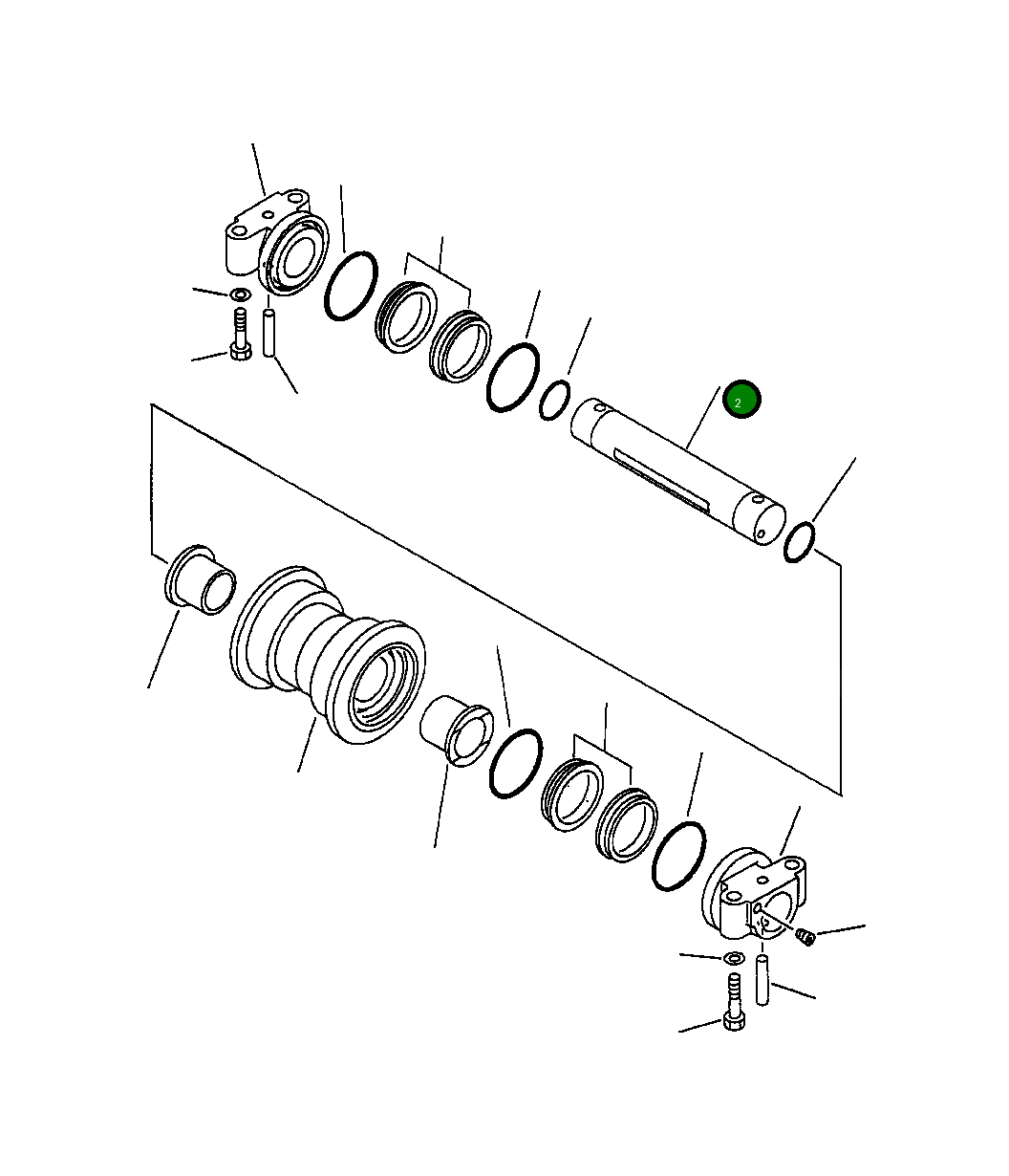 Вал 207-30-68020 Komatsu