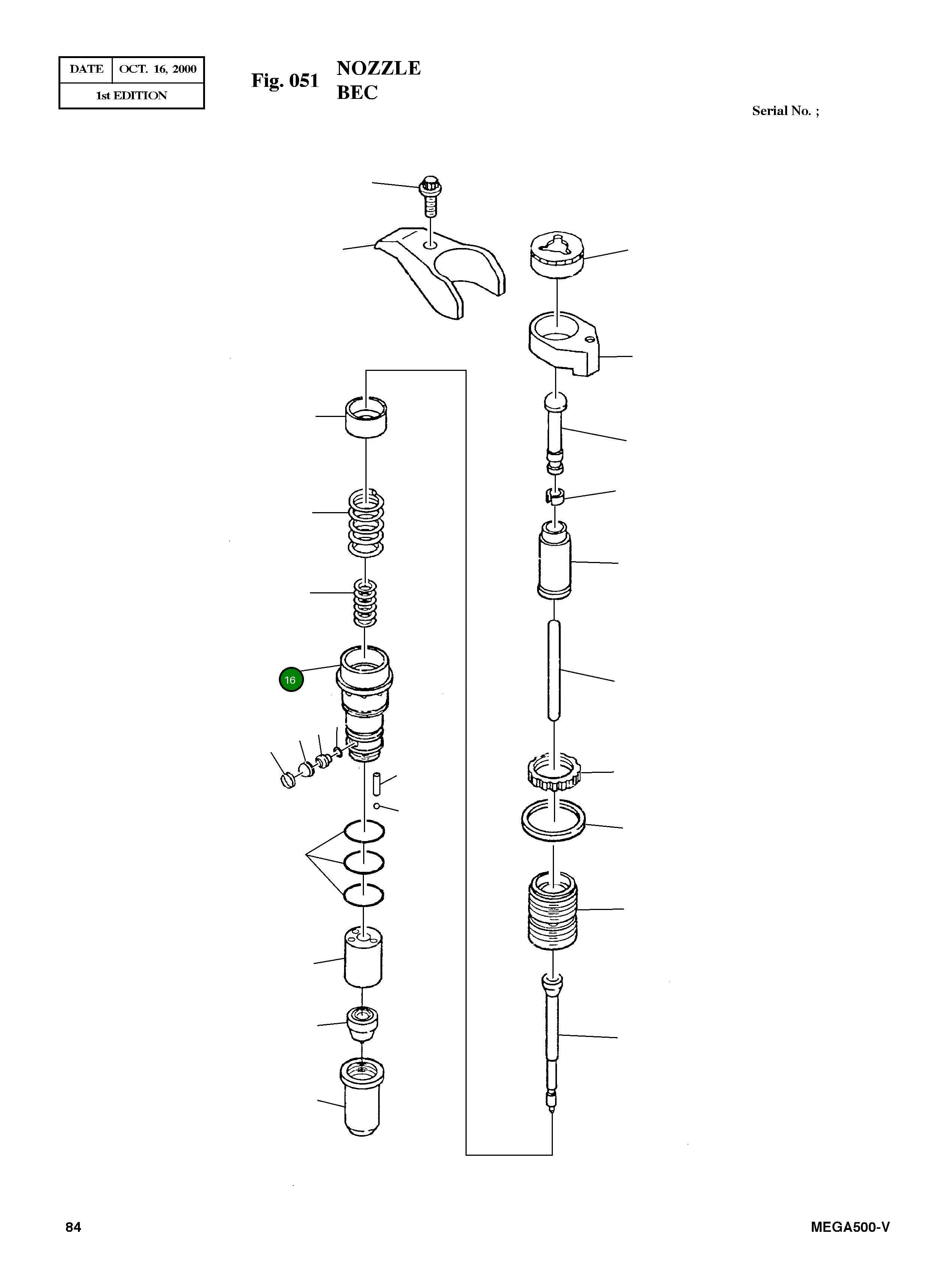 Адаптер 3023934 Komatsu