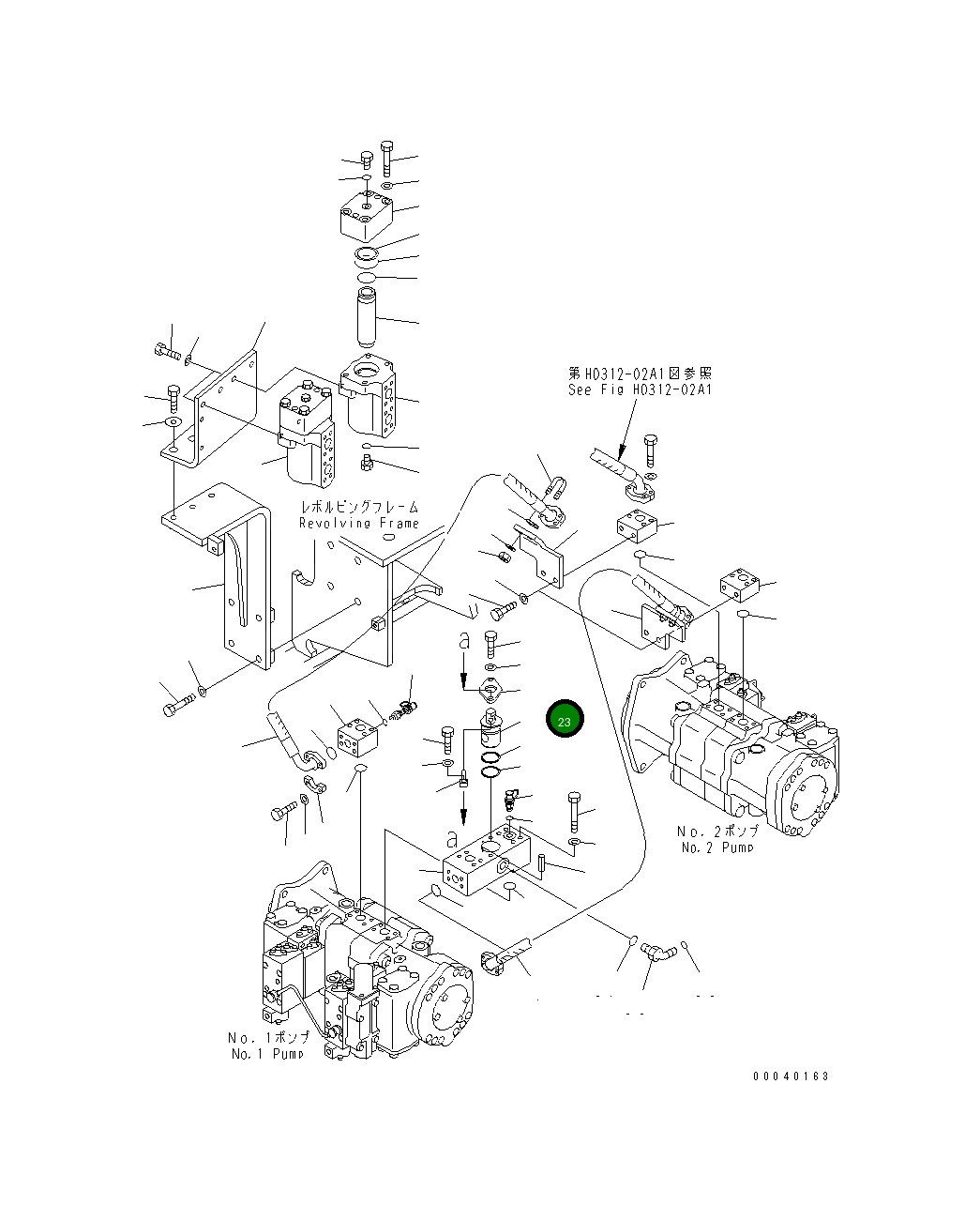 Вал 209-62-75221 Komatsu
