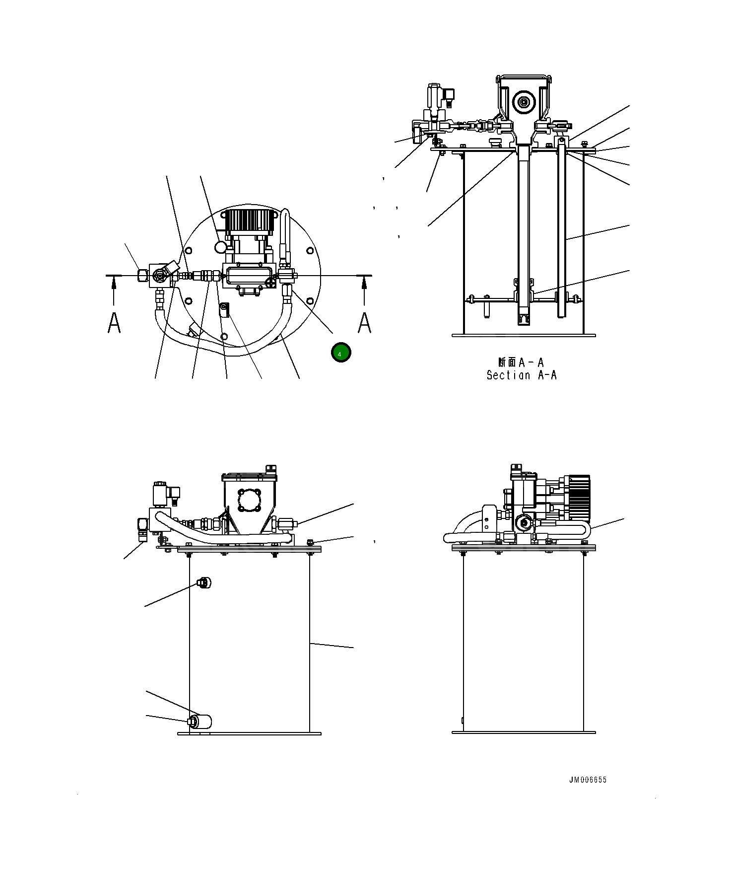 Адаптер LI12989 Komatsu
