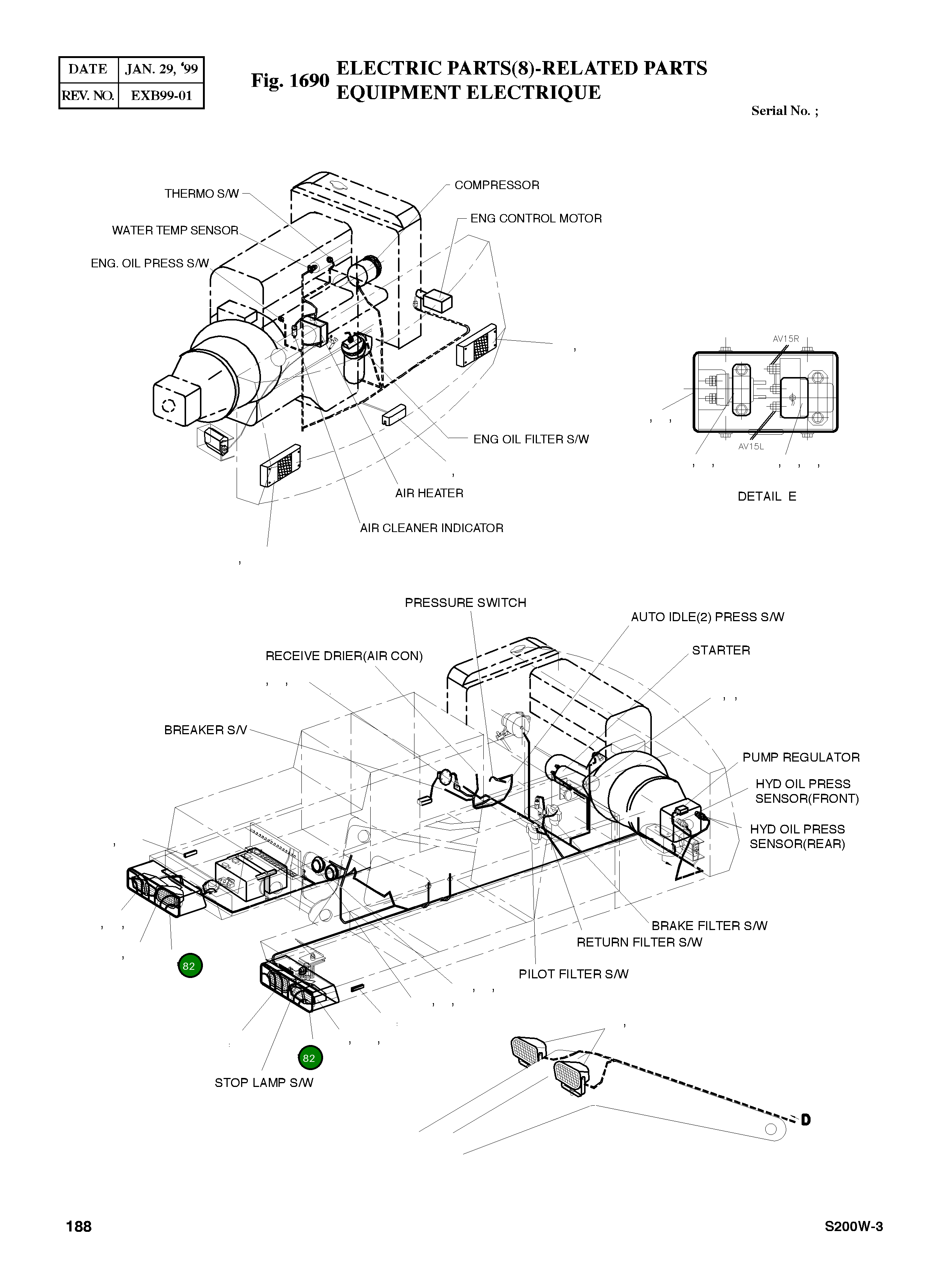 Болт M10X1.5X20 S0511851 Komatsu