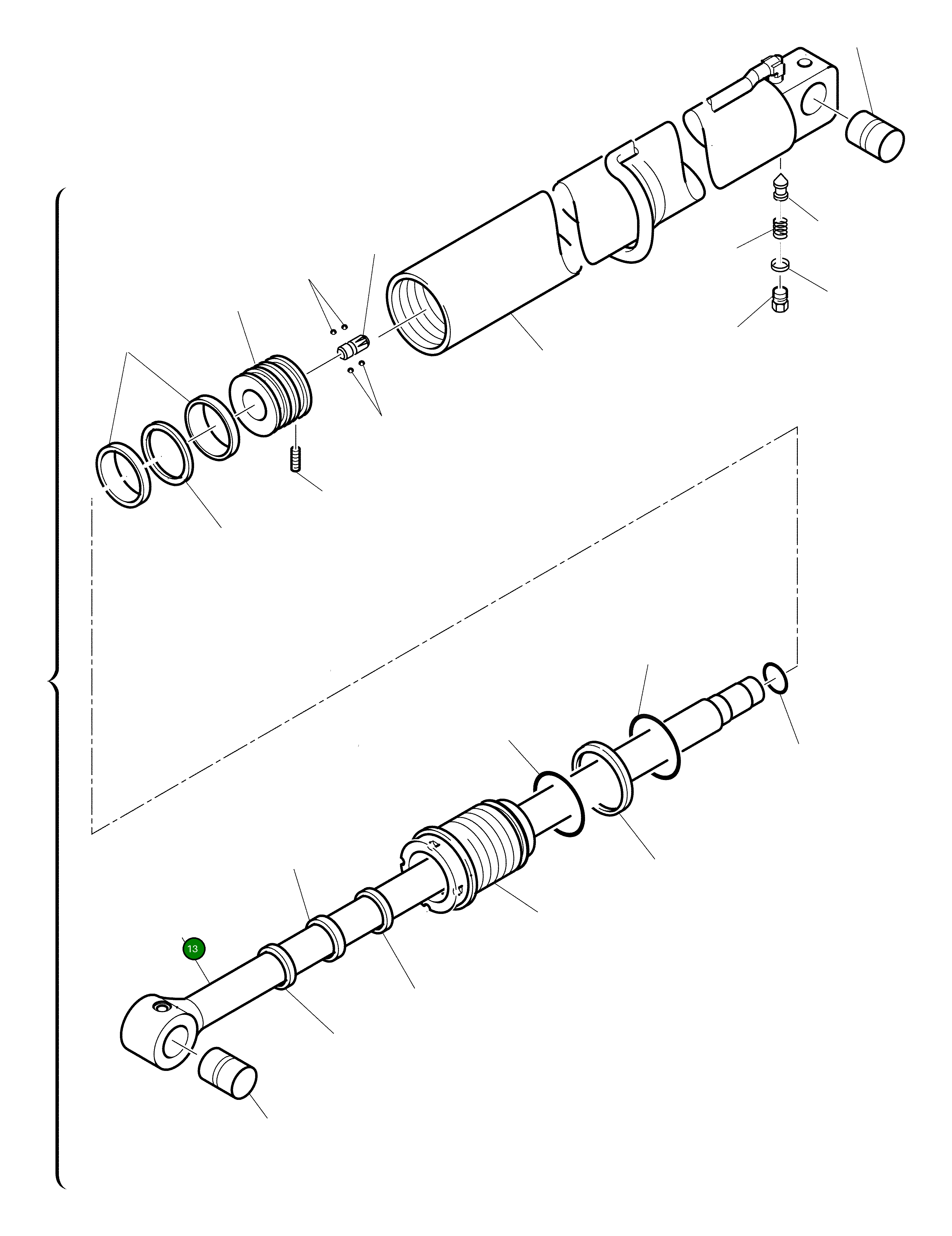 Вал 395192011 Komatsu