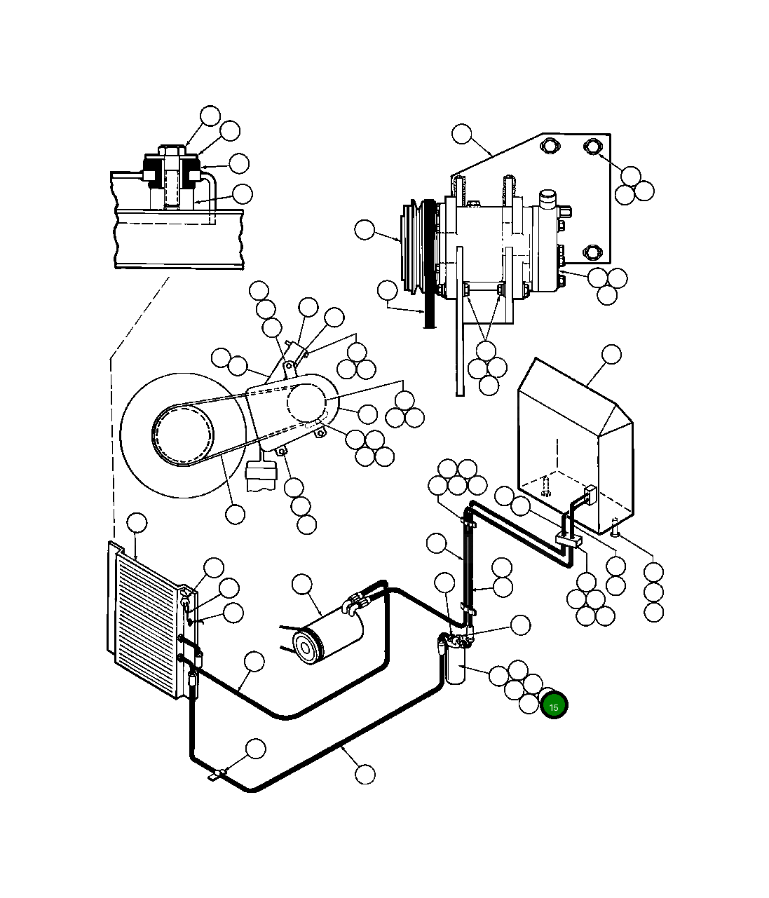 Адаптер PB7619 Komatsu